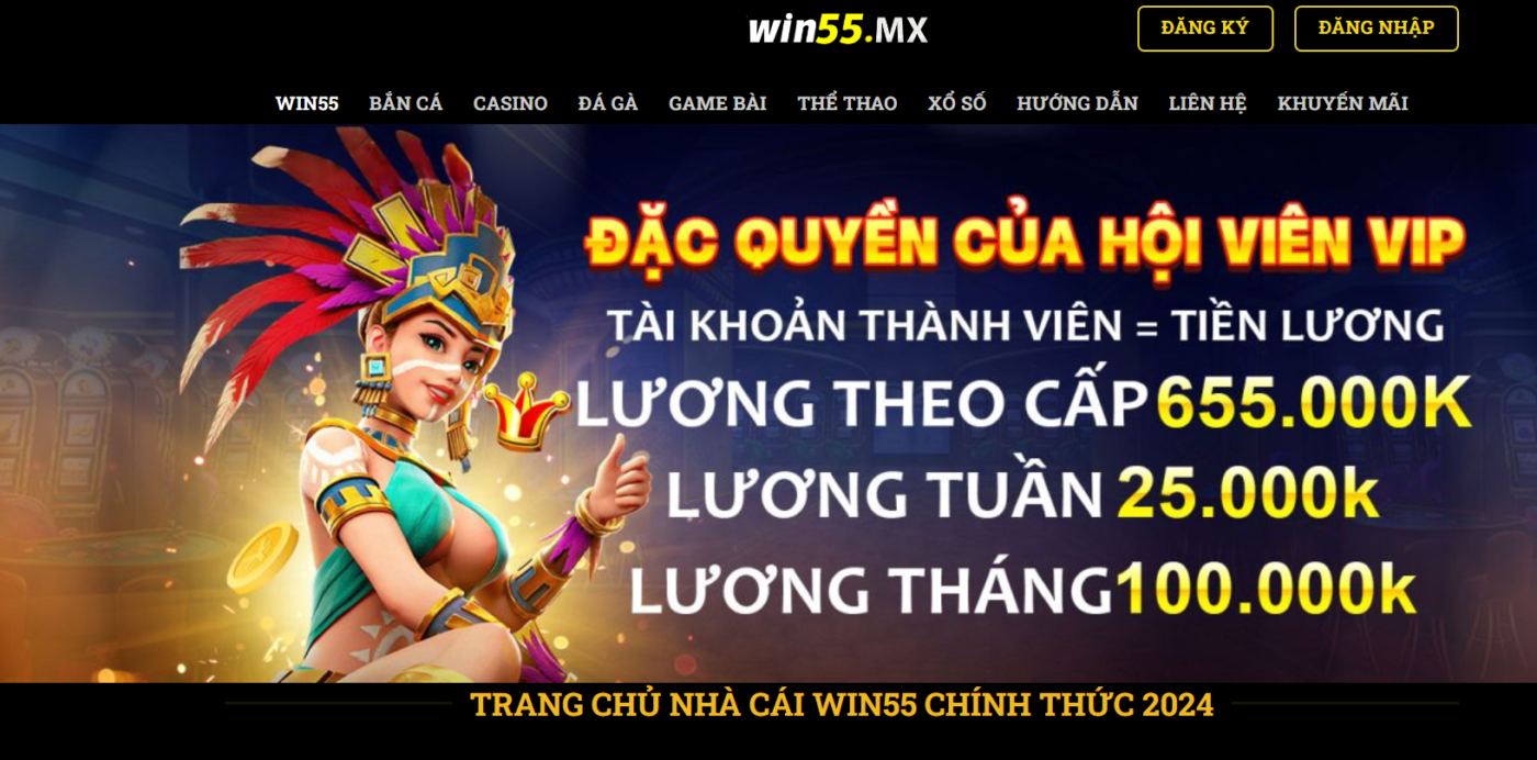 Sảnh Casino Win55 Trực Tuyến Siêu Uy Tín 2024