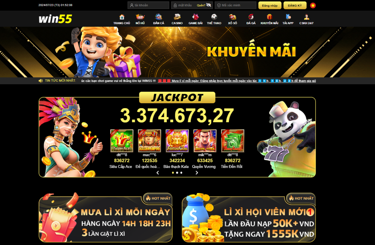 Khuyến mãi win55